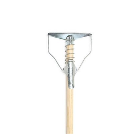 CAROLINA MOP MANUFACTURING Carolina Mop Manufacturing 7020 JANITOR 54 in. Janitor Spring Mopstick with Wood Handle 7020 JANITOR